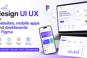 design UI UX for websites, mobile and web3
