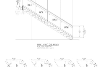 draft detailed glazing shop drawings