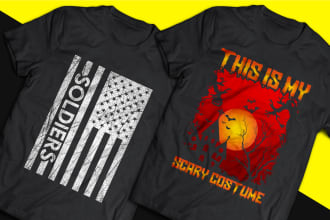 design retro vintage t shirt logo and merchandise
