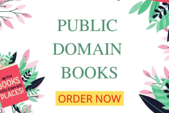 provide you public domain illustrated books, amazon kindle KDP