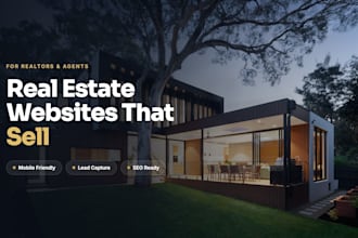 build a property website for realtors and agents