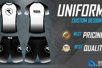 do custom jersey design sublimation uniform for printful