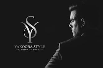 design luxury initial letters logo for fashion clothing brand