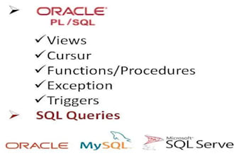 design your database and write sql queries