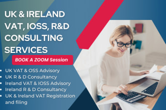 be your UK and ireland vat ioss and r and d consultant