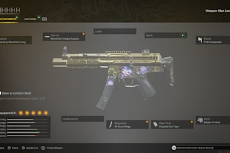 get your weapon to max level or gold or diamond