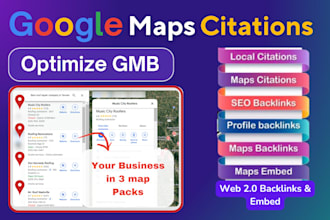 do google maps citations with local citations for local SEO and gmb ranking