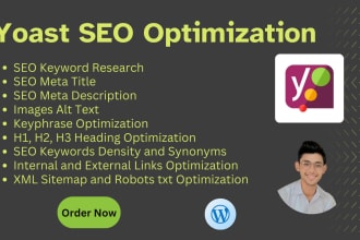 do onsite optimization of a post with wordpress yoast SEO