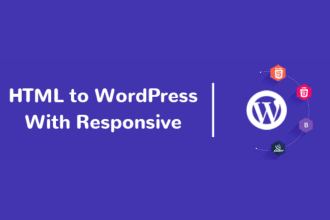 convert PSD or HTML to wordpress website