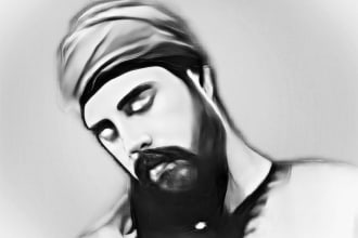 draw pencil sketch in few hours