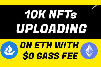 do 10k nfts uploading on eth erc1155