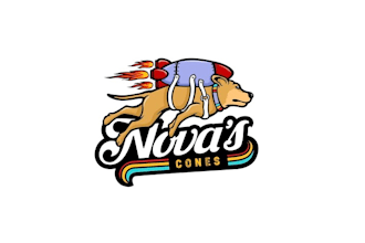 design wonderful nova cones logo with express delivery