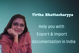 help you import and export products from india