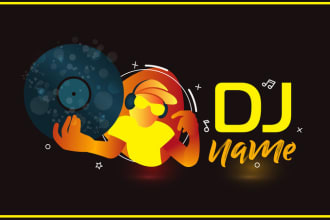 design stunning dj music, artist, band, producer logo