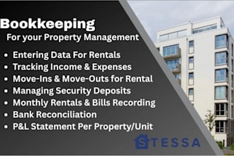 do buildium and stessa bookkeeping for rental properties