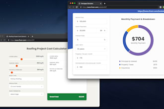 create any web calculator for wordpress or any site