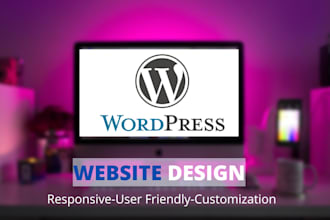 build responsive wordpress website design using elementor