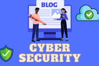 write cyber security and cloud computing articles