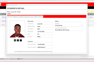 develop a dynamic gui for your microsoft access database