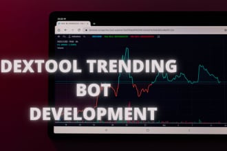 provide real dextool bot, cmc, volume bot, poocoin bot, trending bot