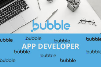 develop a professional and user friendly bubble io web app