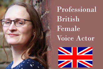 be your british female voice actor