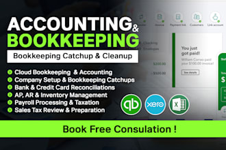 do accounting and bookkeeping using quickbooks online