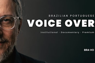 record professional voice over for brands and institutions