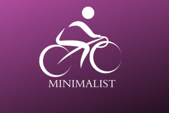 create modern and trendy minimalist logo