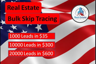 do accurate skip tracing data for real estate business
