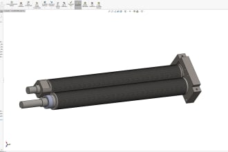 make 3d models and 2d drawings using solidworks