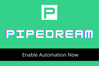 integrate and automate any app through pipedream workflow