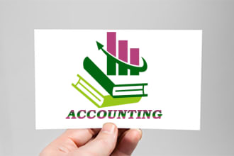 modern accounting financial business logo for your thinking