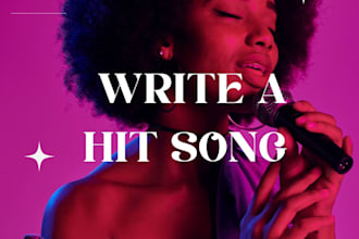 write a hit song for you