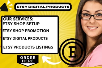 set up 7 figure shopify,etsy digital products store,stan store,etsy store