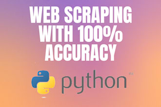 get your website scraped with python