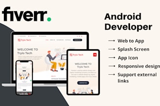 convert website to android application