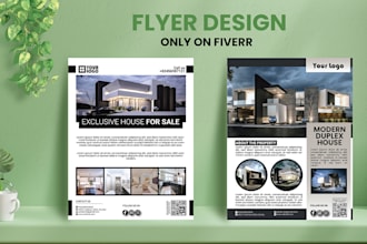 design real estate flyer for your real estate business