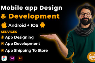 do mobile app UI UX design UI mockup wireframe prototype ios android on figma