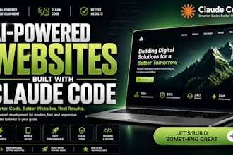 build a modern website with claude code ai