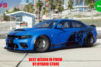 give you 30 cars fivem ready and 3 cars glowing