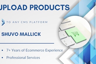 upload product on your store