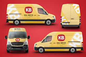 create stunning custom vehicle wrap design