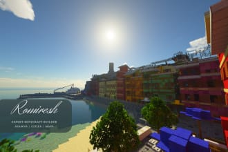 build a breathtaking minecraft map just for you