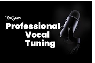 manually tune with melodyne, autotune ,mix and master vocals and  song