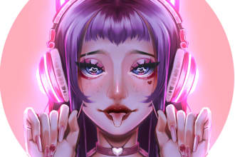 draw avatar art for you