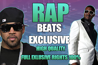 produce a professionnal rap beat specially for you
