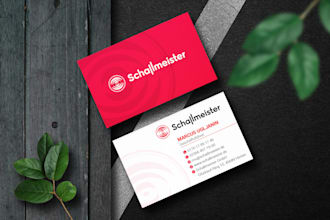 design business card, letterhead, and stationery items