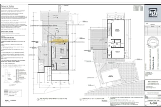draw renovation and home addition blueprint for city permit