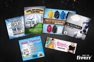design your Graphics Banner,Header,Logo,Backgrounds,Editing or Any